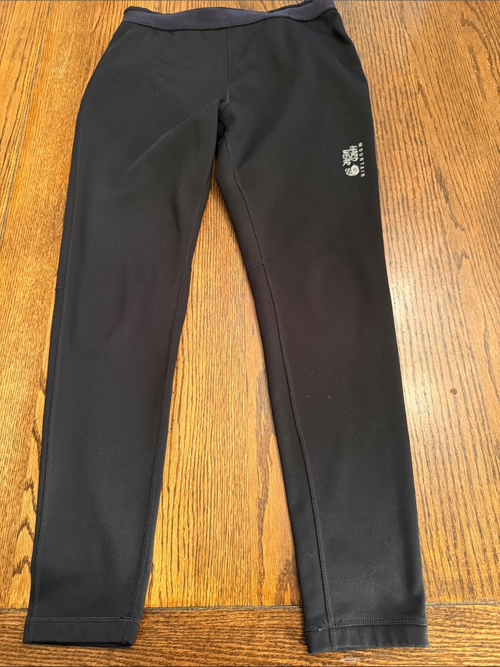 Mountain Hardwear Fleece Lined Running Tights Women’s Large Black